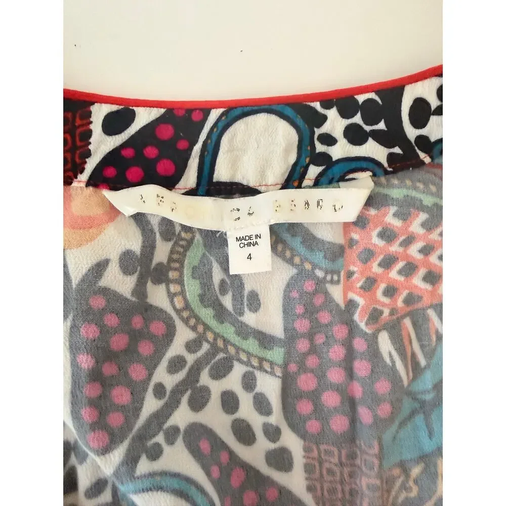 Veronica Beard Serena Wrap Dress - Size 4 - Picture 3 of 5
